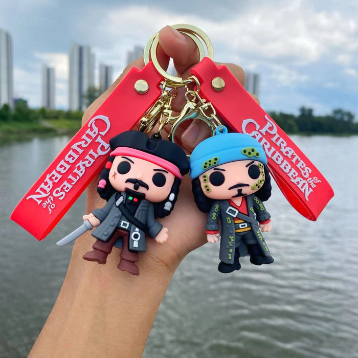 Wholesale PVC Doll Keychain JDC-KC-YiS006