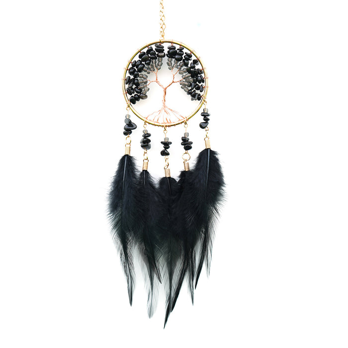 Wholesale Glass Crystal Life Tree Car Hanging Decoration Chic Fashion Accessory MOQ≥2