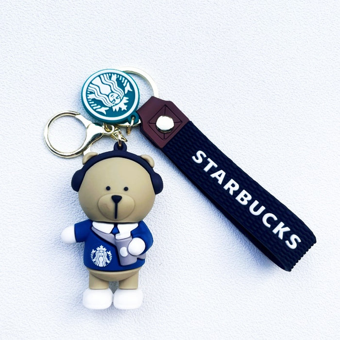 Wholesale PVC Cartoon Doll Keychain JDC-KC-WuYi169