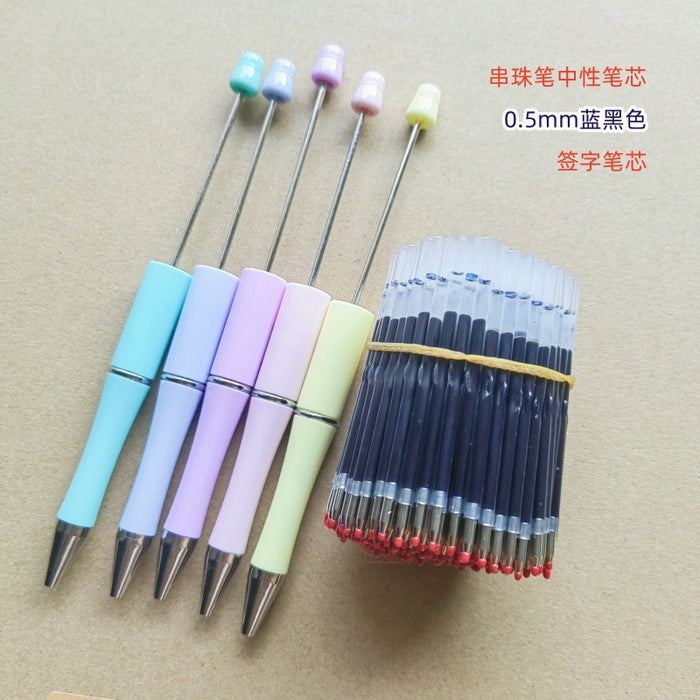 Wholesale Flower Plastic Bead Pen JDC-PN-GanCai001