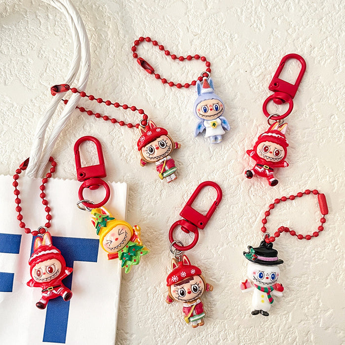 Wholesale Cute Cartoon Keychains for Christmas
