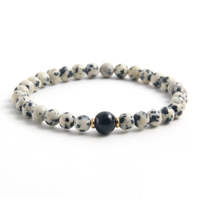 Wholesale Natural Stone Spot Bracelet JDC-BT-HongM005