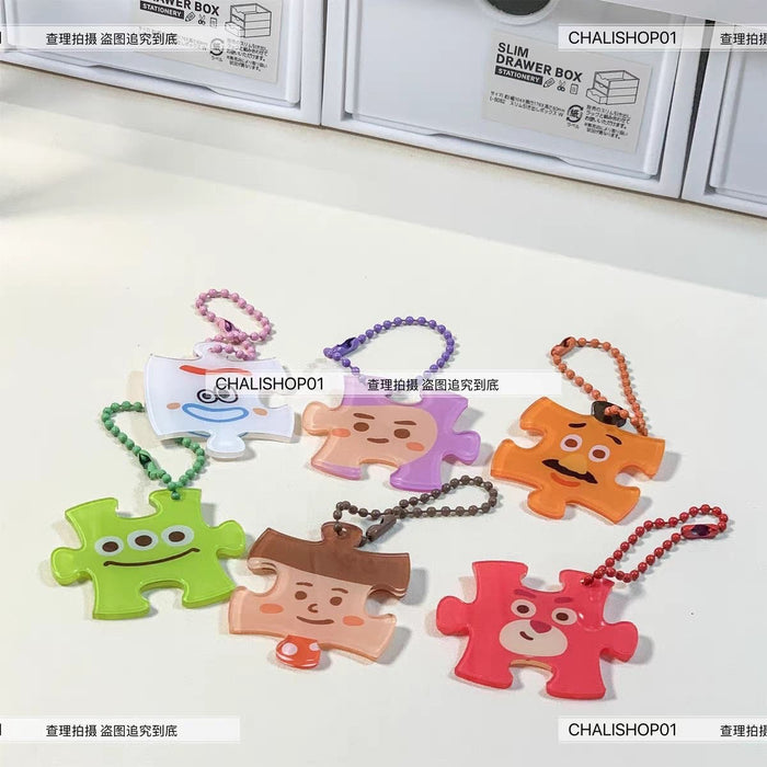 Wholesale Puzzle Keychain Bag Cute Funny Hanging Bear Girlfriend Hanging Ornament