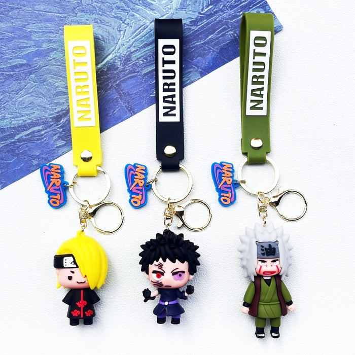 Wholesale PVC Cartoon Doll Keychain JDC-KC-WuYi146