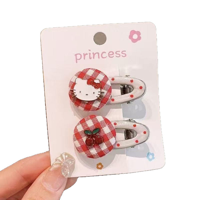 Wholesale Cute Cartoon Cat Hair Clips for Girls Hair Accessory
