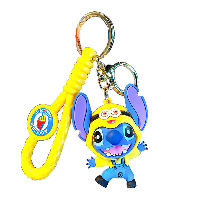 Wholesale Cartoon Doll PVC Keychain JDC-KC-YuanD001