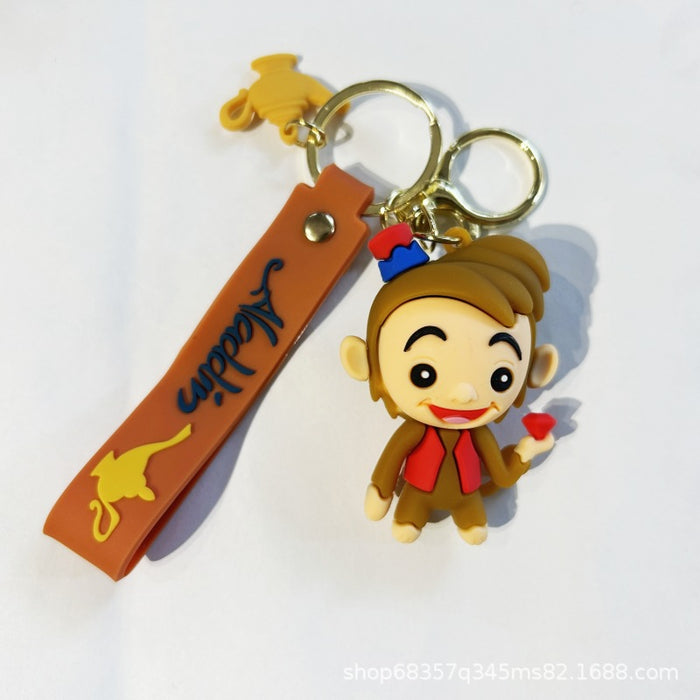 Wholesale PVC Cartoon Doll Keychain JDC-KC-WuYi177