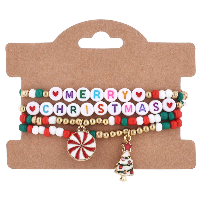 Wholesale Christmas-themed bracelet set