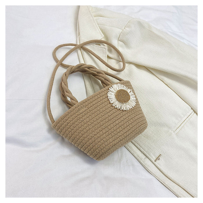 Wholesale Rural Style Hand-woven Bag Eco-friendly Handbag JDC-SD-ShengShi008