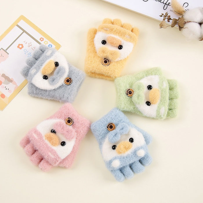 Wholesale Baby' s Gloves  Finger Flip Cover