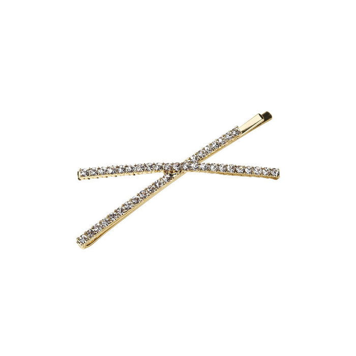 Wholesale Hairclip Simple Clip Rhinestone Bangs Clip Side Clip Girl's Top Clip Women's Hairpin