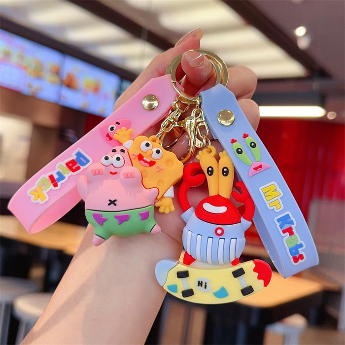 Wholesale Cartoon Cute Pvc Doll Keychain JDC-KC-YueW011