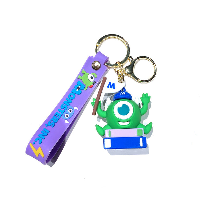 Wholesale Long-haired Monocular Chameleon Key Chain