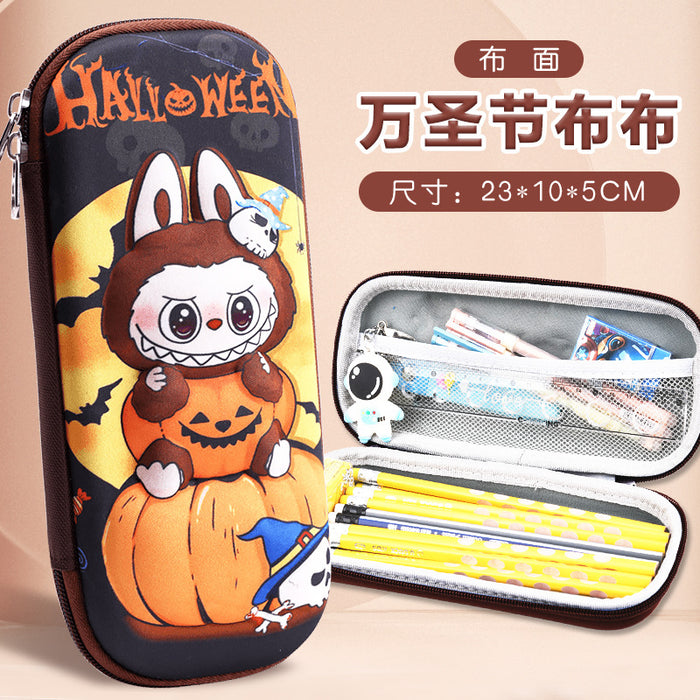 Wholesale New 3D Stereo Stationery Box for Primary School Students Cartoon Eva Pencil Case