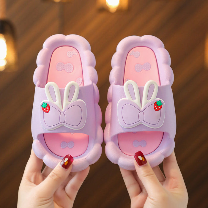 Wholesale PVC Summer Cute Cartoon Children's Slippers JDC-SP-TAN007