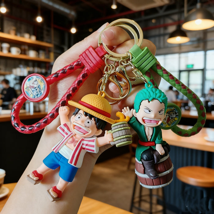 Wholesale Cute silicone cartoon keychain