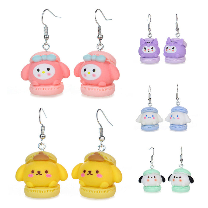 Wholesale Cute 3D Cartoon Animal Earrings JDC-ES-NiQing062