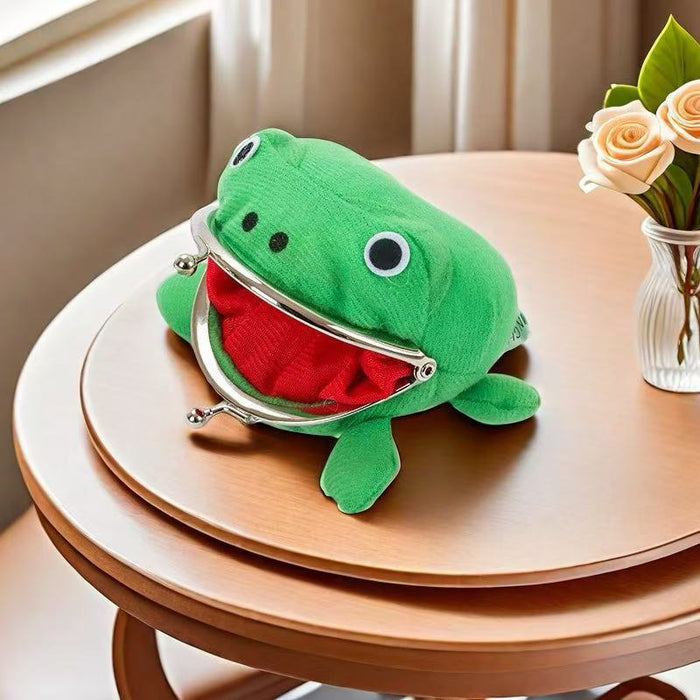 Wholesale Wallet Frog Coin Purse Wallet Anime Coin Purse Green Frog Wallet