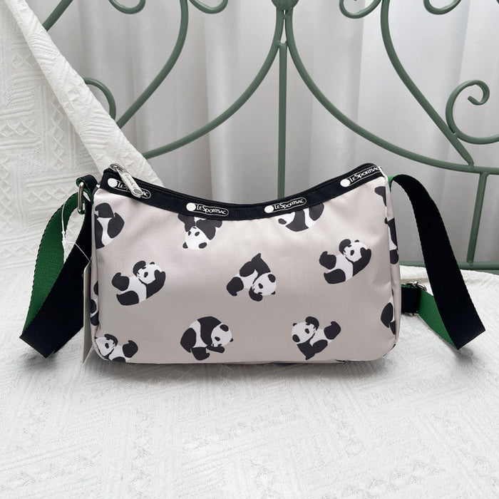 Wholesale Nylon Cartoon Print Women's Bag Panda Series Cosmetic Bag Crossbody Bag JDC-SD-LaNa002