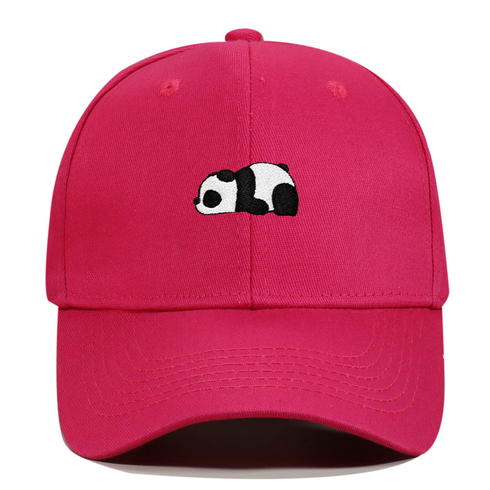 Wholesale Panda Embroidered Cotton Baseball Cap JDC-FH-ChuanYa001