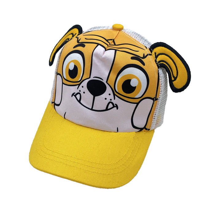 Wholesale Children' s Spring/ Summer Sunshade Cartoon Baseball Cap with Cute 3D Dog