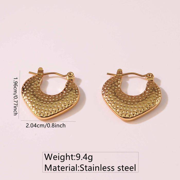 Wholesale Stainless Steel Geometric Earrings Earrings