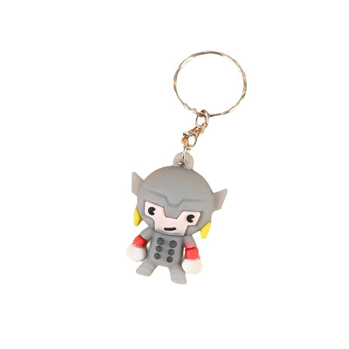 Wholesale 10PCS Cute Cartoon 3D PVC Keychain (S)JDC-KC-DongH001