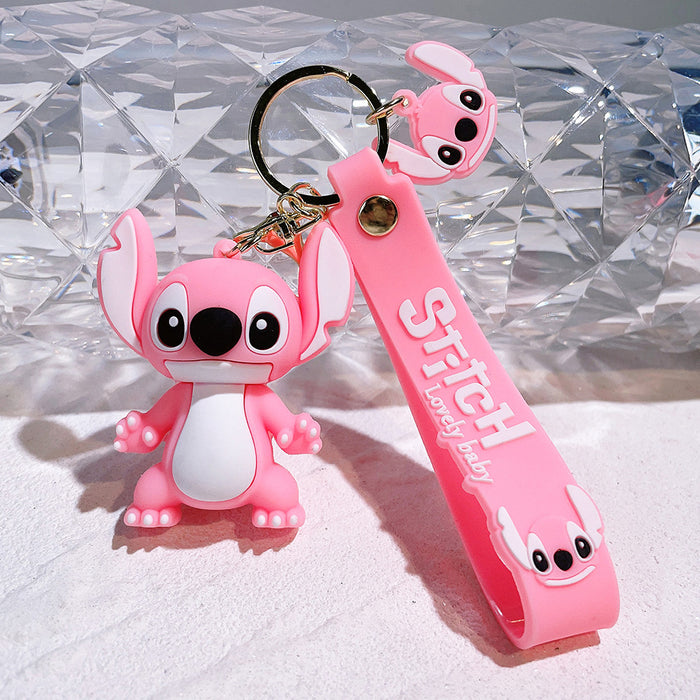 Wholesale Cartoon Silicone Doll Keychain JDC-KC-QiChao007