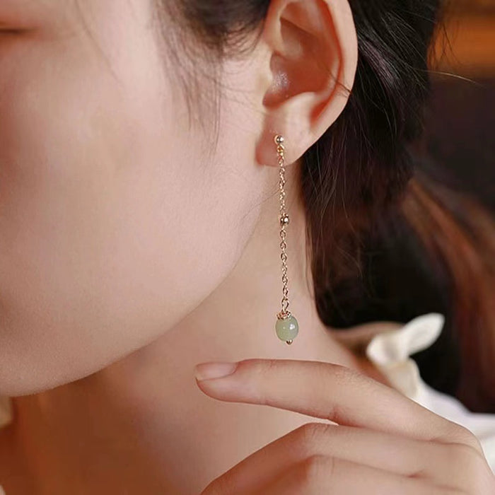 Wholesale ancient style earrings women's design earrings versatile simple 925 silver ear hook ear clip ear jewelry