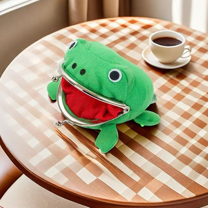 Wholesale Wallet Frog Coin Purse Wallet Anime Coin Purse Green Frog Wallet