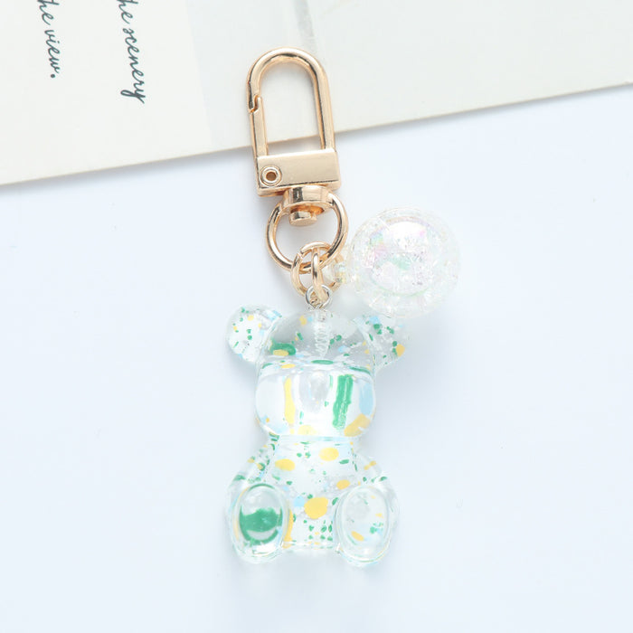 Wholesale  Soft and Cute  Keychain Pendant  Crystal Pearl  Bag Pendant