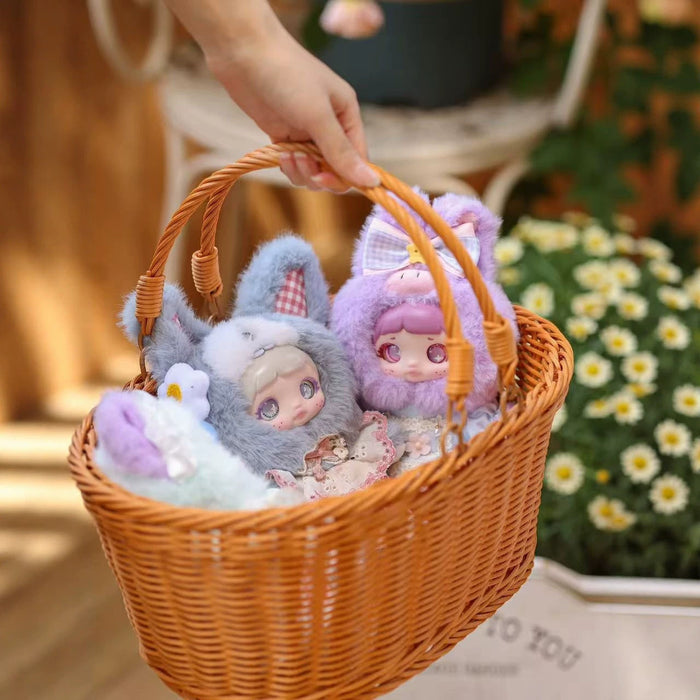 Wholesale Trendy Plush Bag Charm with Soft Clay Face Doll Cute Stress Relief Doll