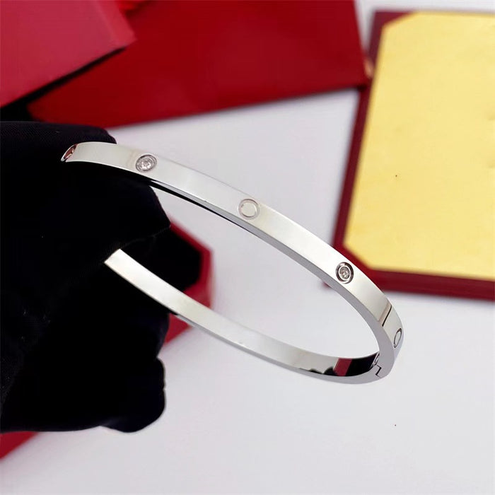 Wholesale Stainless Steel Diamond Inlaid Bracelet JDC-BT-Shengh002