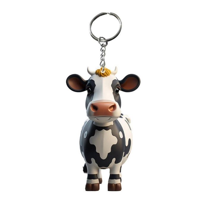 Wholesale Acrylic Cartoon Yak Keychain JDC-KC-HuiWen005