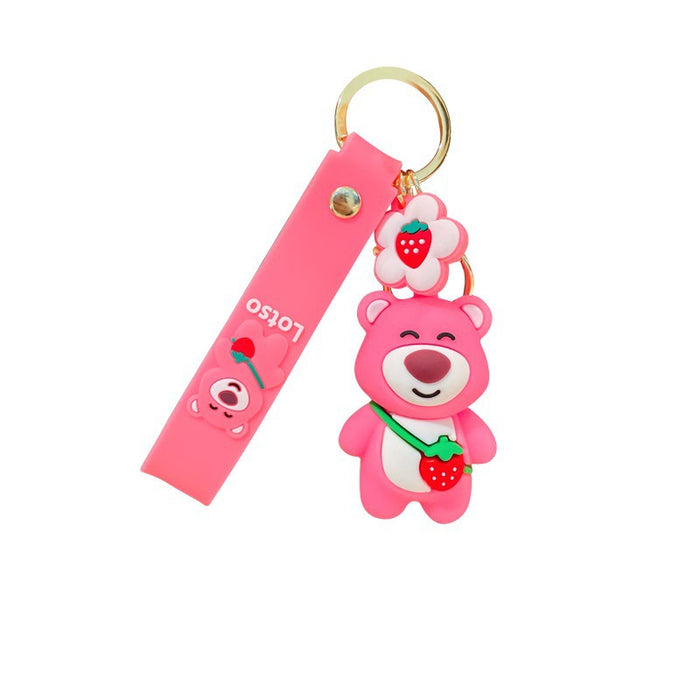 Wholesale Cartoon Silicone Doll Keychain JDC-KC-MingT034