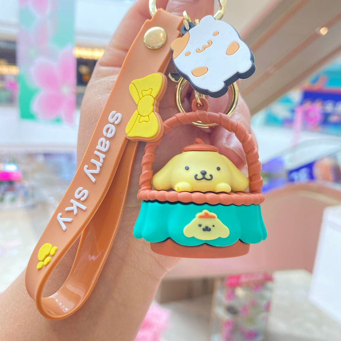 Wholesale Creative Cartoon PVC Keychains JDC-KC-PengYu41