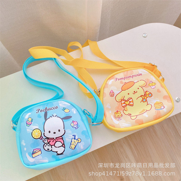 Wholesale Children's Casual Little Devil Crossbody Small Leather Bag JDC-SD-Kameng003