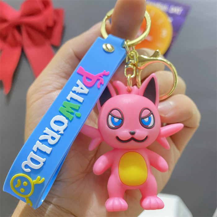 Wholesale PVC Cartoon Doll Keychain JDC-KC-WuYi040