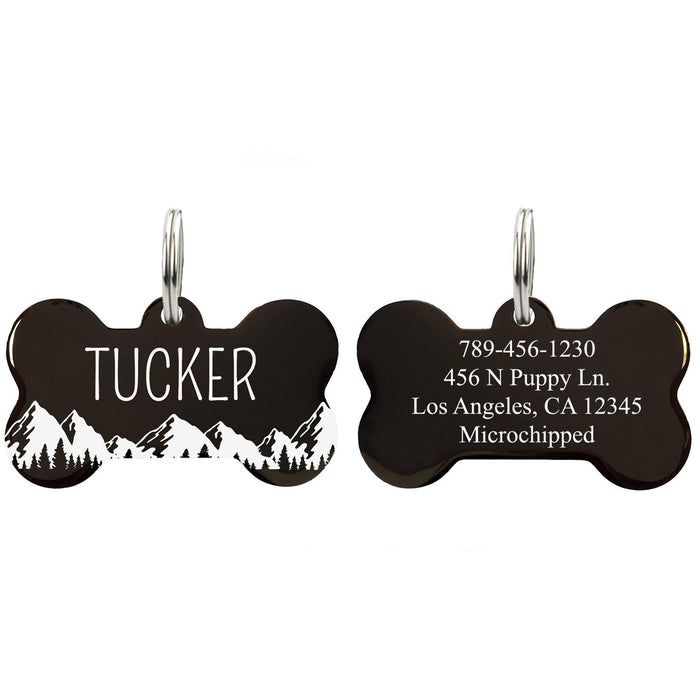 Wholesale Stainless steel pet tag electroplating, laser marking, engraving, cat and dog tag