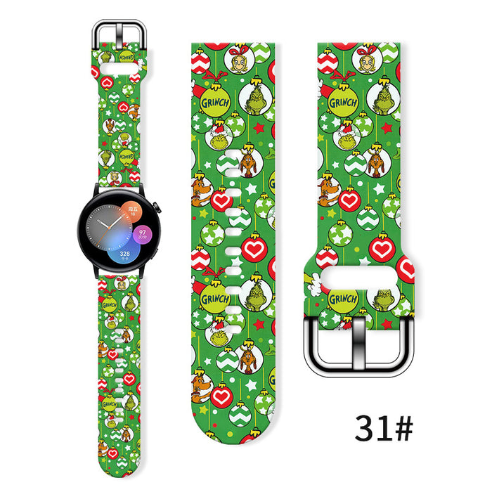 Wholesale Printed Tpu Watch Strap Wrist Strap JDC-WD-NuoQi063