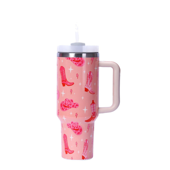 Wholesale 304 Stainless Steel Vacuum Insulated Cup with Handle 540oz Large Capacity MOQ≥2