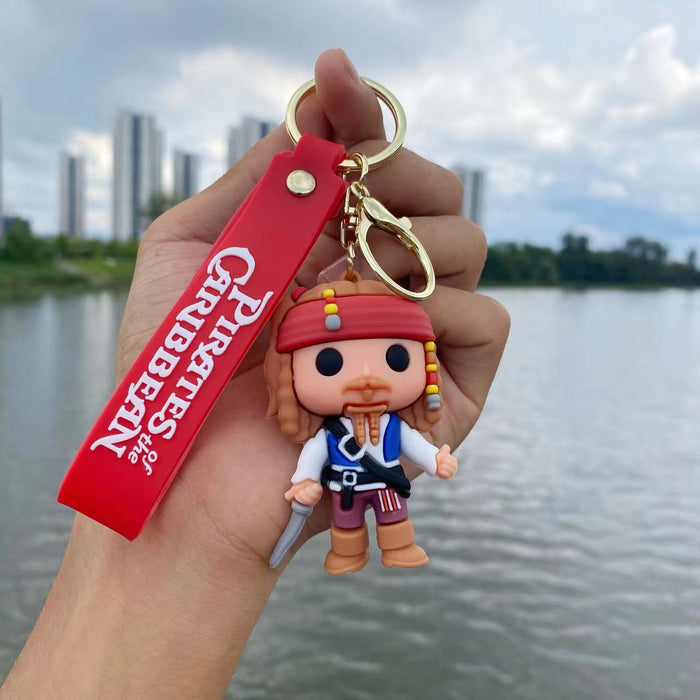 Wholesale PVC Doll Keychain JDC-KC-YiS006