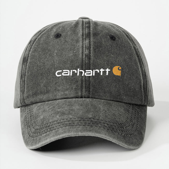 Wholesale Fashion Letter Printing CARHARTT Washed Baseball Caps Baseball Caps for Men and Women Outdoor Sun Protection JDC-FH-TQ003