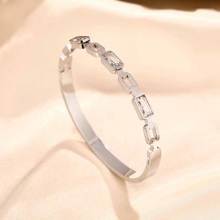 Wholesale Personalized Titanium Steel Bracelet JDC-BT-YinY022