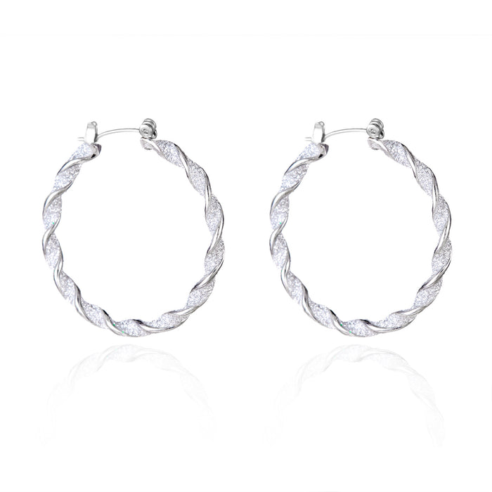 Wholesale Christmas earrings twisted earrings festive atmosphere earrings