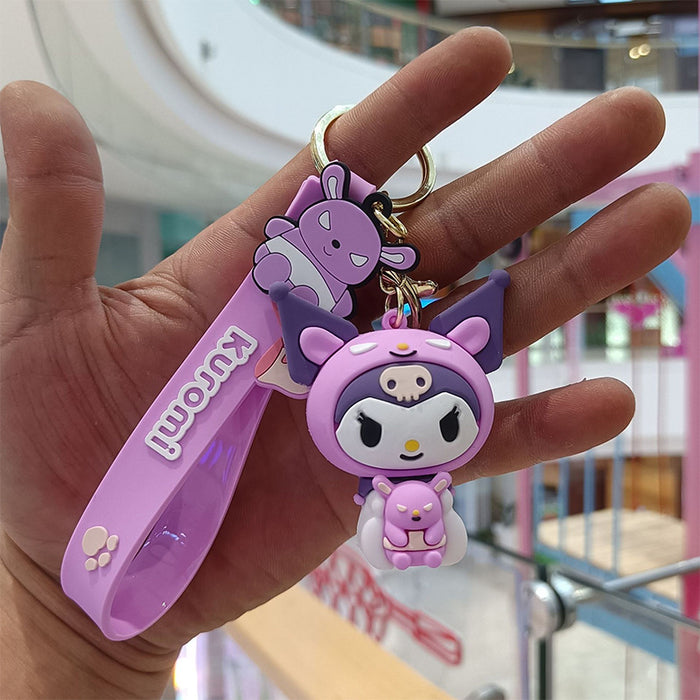 Wholesale PVC Cartoon Doll Keychain JDC-KC-KuangK021