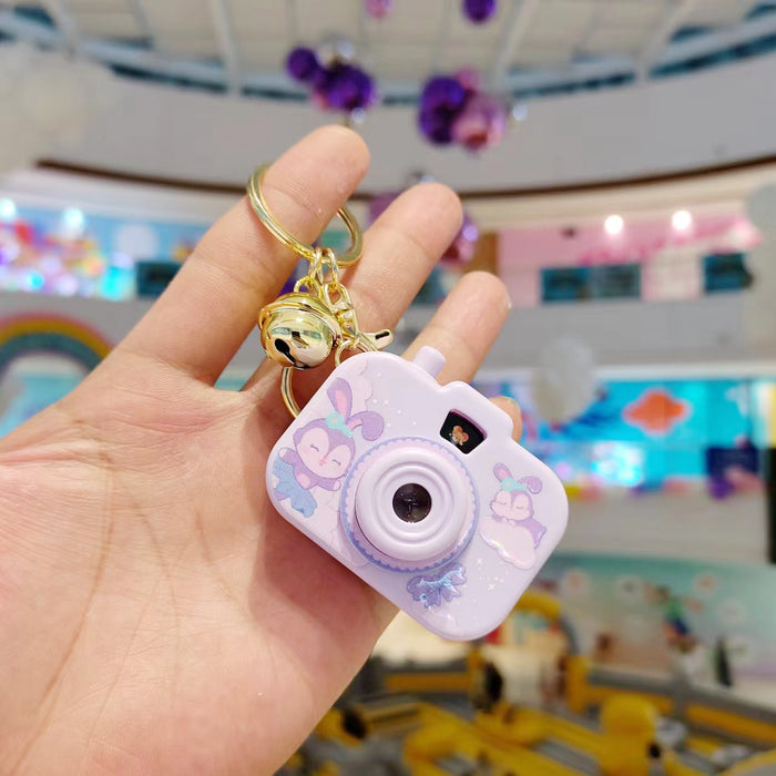 Wholesale Creative Cartoon Projection Camera Keychain JDC-KC-HuJian002