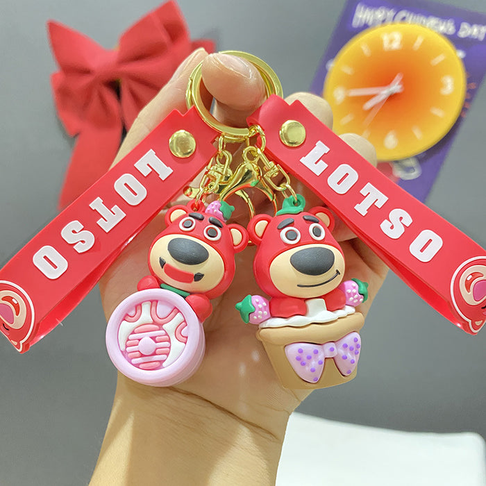 Wholesale PVC Cartoon Doll Keychain JDC-KC-WuYi179