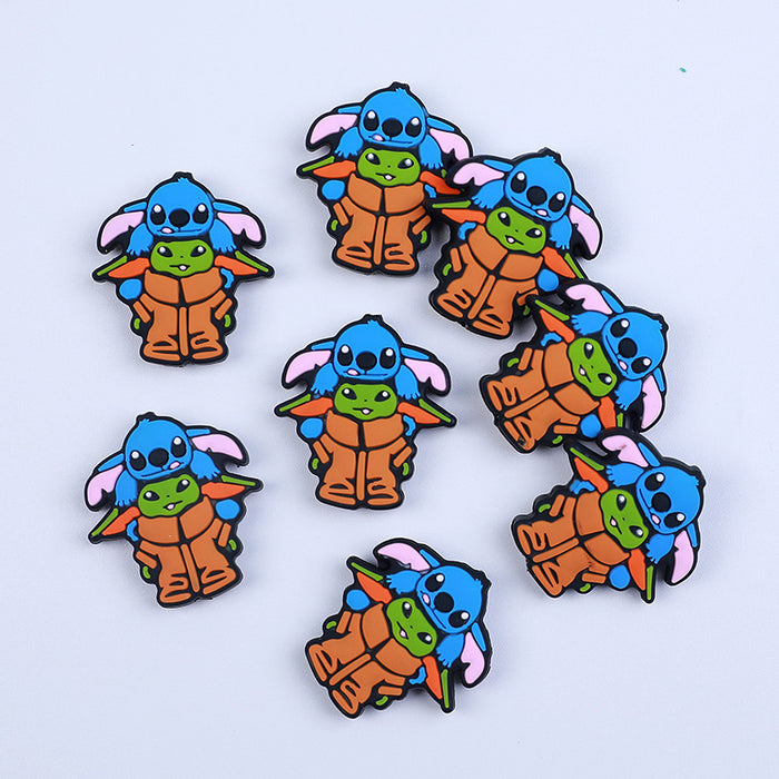 Wholesale 20PCS Cartoon Silicone Beads JDC-BDS-HCX001