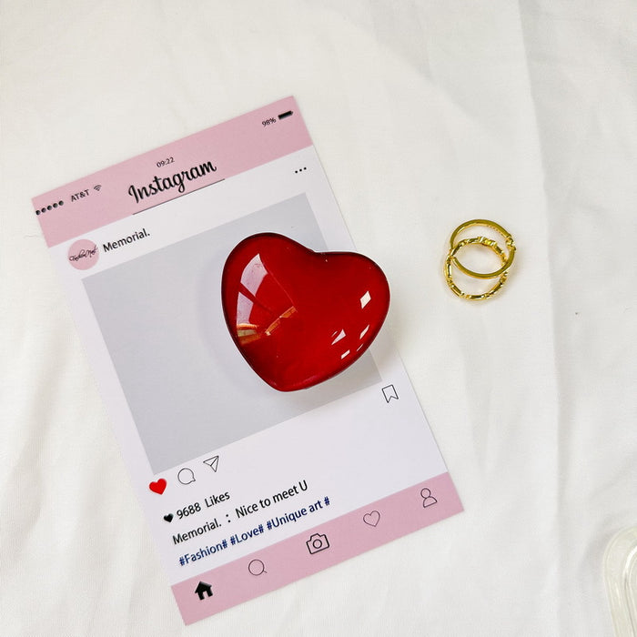 Wholesale Heart-shaped Mobile Phone Airbag stand